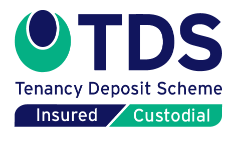 TDS Tenancy Deposit Scheme logo, protecting rental deposits for Chelton Brown letting agents in Northamptonshire.